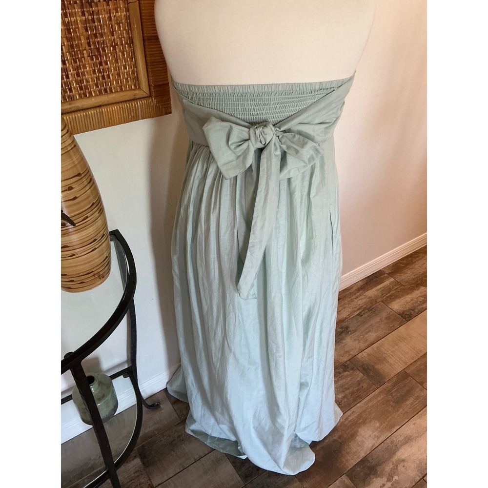 Sundays Aphrodite Strapless Maxi Dress NWT
SIZE M

in sky gray - Picture 10 of 16
